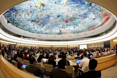 Một cuộc họp của Hội đồng Nhân quyền Liên hợp quốc. (Nguồn: telesurenglish)