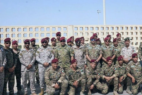Lực lượng tham gia tập trận Abdullah 8. (Nguồn: Saudigazette)