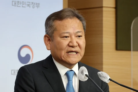 Bộ trưởng Hành chính và An ninh Hàn Quốc Lee Sang-min. (Nguồn: Yonhap)