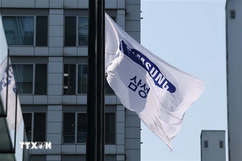 Trụ sở của Công ty điện tử Samsung Electronics ở Seoul, Hàn Quốc. (Ảnh: Yonhap/TTXVN)