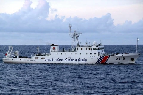 JCG tiếp tục tố tàu Trung Quốc đi vào lãnh hải Nhật Bản