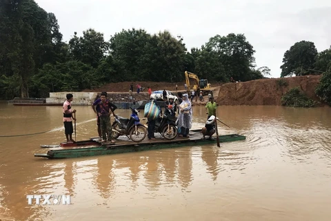 [Video] Lào chưa tìm thấy nhiều thi thể mất tích do vỡ đập thủy điện