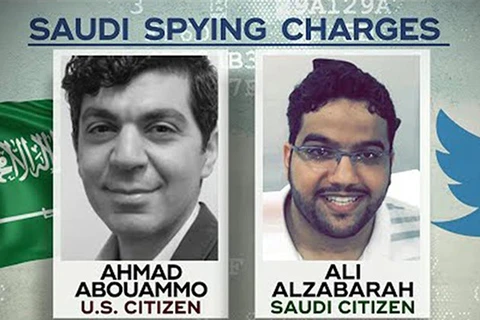Ahmad Abouammo (trái) và Ali Alzabarah. (Ảnh: CBS Evening News)