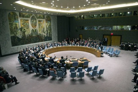 Phiên họp của Hội đồng Bảo an Liên hợp quốc ở New York, Mỹ. (Ảnh: IRNA/TTXVN)
