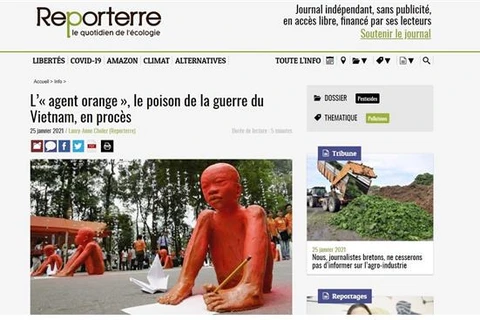 Truyền thông Pháp đánh giá "vụ kiện lịch sử" vì nạn nhân da cam Việt