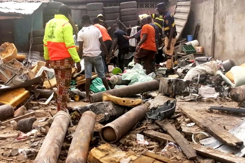 Nổ khí gas ở Nigeria: It nhất 5 người chết, nhiều người bị thương