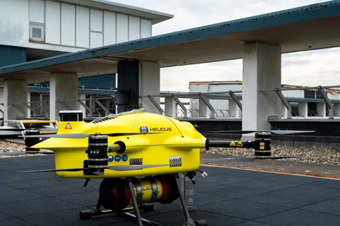 Bỉ sử dụng máy bay không người lái để vận chuyển thiết bị y tế