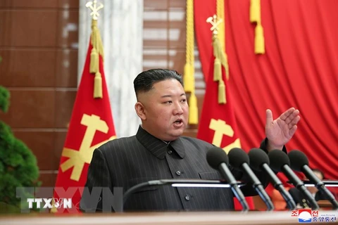 Nhà lãnh đạo Kim Jong-un. (Ảnh: Yonhap/TTXVN)