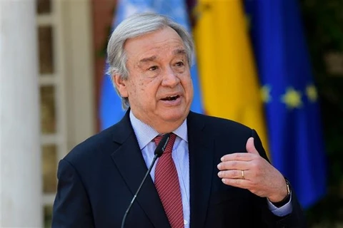 Tổng Thư ký Liên hợp quốc Antonio Guterres. (Ảnh: AFP/TTXVNN)
