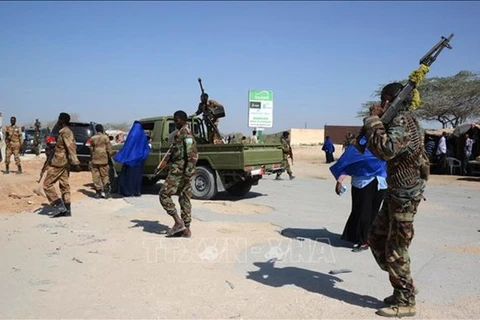 Quân đội Quốc gia Somalia. (Ảnh: AFP/TTXVN) 