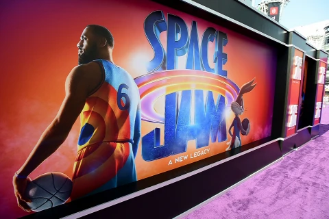 Trong 3 ngày công chiếu, "Space Jam: A New Legacy" đã giúp Warner Bros thu về 31,6 triệu USD tại 3.965 phòng vé ở Bắc Mỹ. (Nguồn: politico.com)