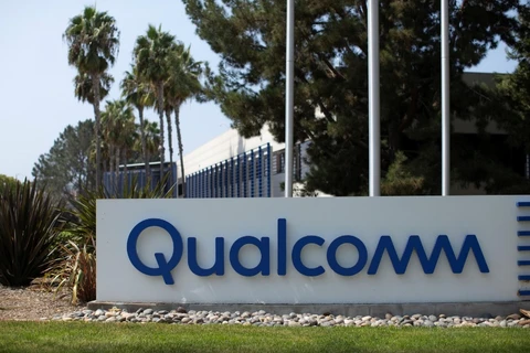 Biển hiệu của Qualcomm bên ngoài một tòa nhà của hãng ở San Diego, California (Mỹ), ngày 17/9/2020. (Nguồn: reuters.com)