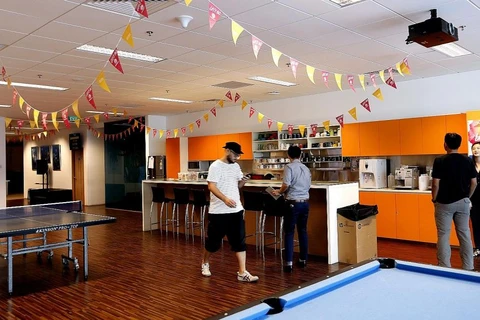 Phòng họp trung tâm tại văn phòng của Ubisoft Singapore, trong một bức ảnh tư liệu năm 2015. (Nguồn: straitstimes.com)