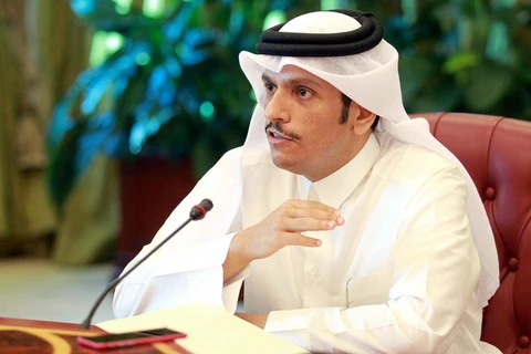 Ngoại trưởng Qatar Sheikh Mohammed bin Abdulrahman al-Thani. (Nguồn: Reuters)