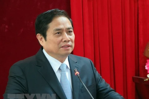 Trưởng Ban Tổ chức Trung ương Phạm Minh Chính. (Nguồn: TTXVN)
