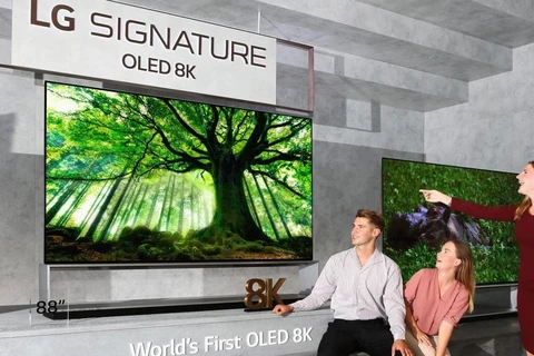 Mẫu tivi OLED 8K màn hình 88 inch của LG. (Nguồn: LG)