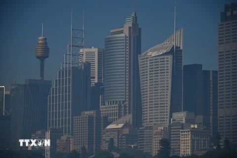Khói mù bao phủ Sydney ngày 19/11. (Nguồn: AFP/TTXVN)