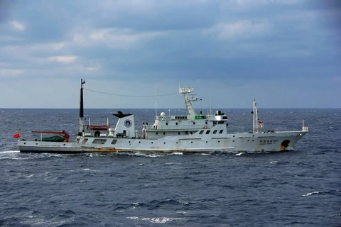 Tàu cảnh sát biển Trung Quốc lại xâm nhập lãnh hải Nhật Bản