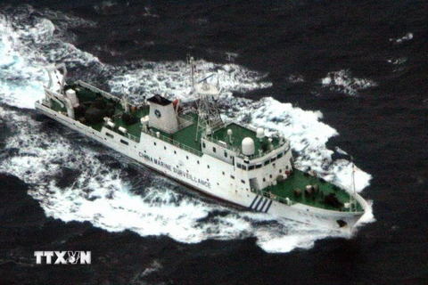 JCG: Ba tàu Trung Quốc xâm nhập vùng biển của Nhật Bản