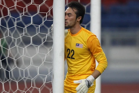 Thủ môn Malaysia cam kết không để thủng lưới trận gặp Việt Nam