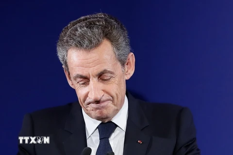 Cựu Tổng thống Pháp Nicolas Sarkozy. (Nguồn: AFP/TTXVN)