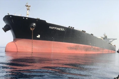 Tàu chở dầu Happiness 1. (Nguồn: vesselfinder.com)