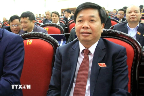 Ông Nguyễn Quang Hưng, Phó Chủ tịch UBND tỉnh Thái Bình nhiệm kỳ 2016-2021. (Ảnh: Thế Duyệt/TTXVN)