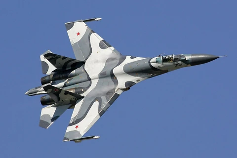 Máy bay chiến đấu Su-27. (Nguồn: wikipedia.org)