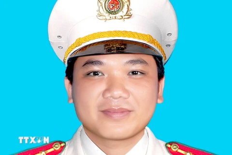 Đại úy Hồ Tấn Dương. (Ảnh: TTXVN phát)