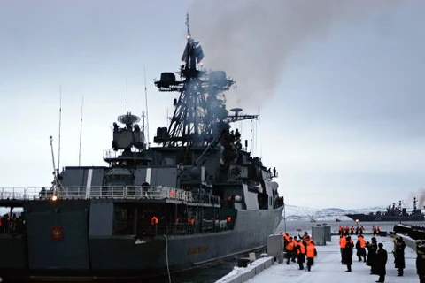 Hai nhóm tàu chiến của Nga di chuyển đến Địa Trung Hải