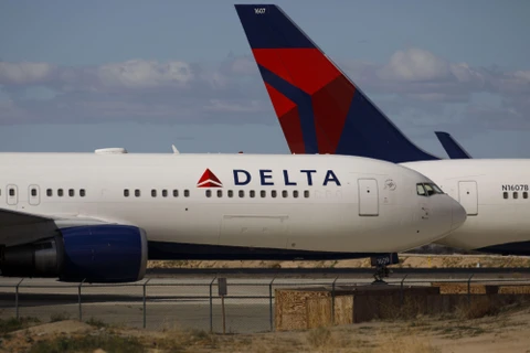 Delta Air Lines đã trả khoảng 5,6 tỷ USD tiền lương và các chi phí liên quan. (Nguồn: Bloomberg)