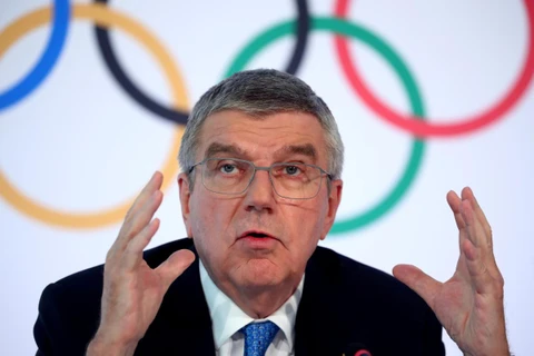 Chủ tịch Ủy ban Olympic quốc tế (IOC) Thomas Bach. (Nguồn: Reuters)