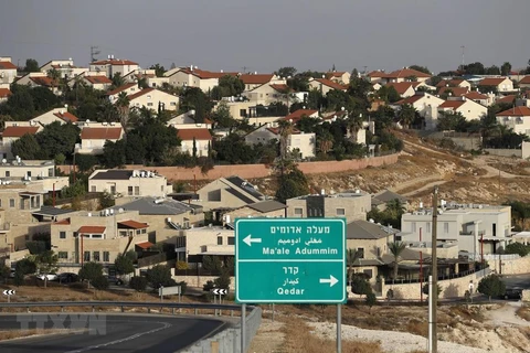 Khu định cư Maale Adumim của Israel tại Khu Bờ Tây chiếm đóng, ngoại ô Jerusalem, ngày 26/11/2019. (Ảnh: AFP/TTXVN)