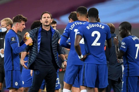 Chelsea của Lampard bại trận. (Nguồn: PA)