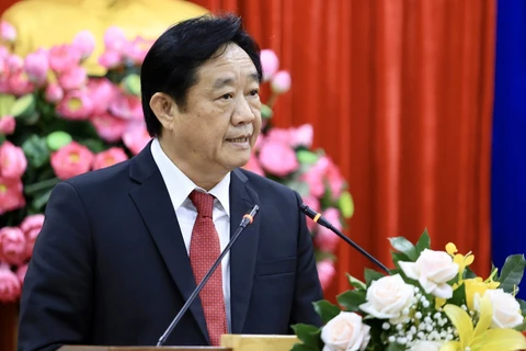 Ông Nguyễn Hoàng Thao, tân Chủ tịch Ủy ban Nhân dân tỉnh Bình Dương. (Ảnh: Chí Tưởng/TTXVN)