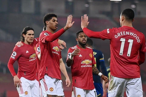 Manchester United lần thứ 2 giành chiến thắng tưng bừng 9-0. (Nguồn: Reuters)