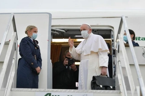 Giáo hoàng Francis bắt đầu chuyến công du lịch sử dài 4 ngày tới Iraq