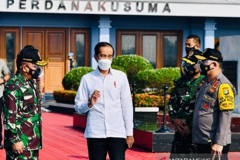 COVID-19: Tổng thống Indonesia kiểm tra công tác tiêm vaccine tại Bali