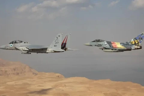 Israel tổ chức diễn tập máy bay chiến đấu quốc tế giữa 8 quốc gia