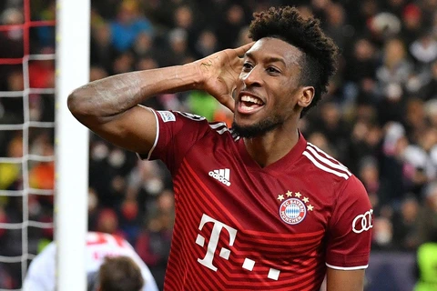 Coman giúp Bayern thoát thua tại Áo. (Nguồn: Getty Images)