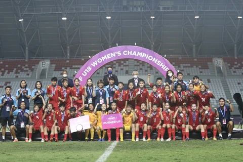 U18 nữ Việt Nam giành ngôi á quân tại giải U18 Đông Nam Á 2022