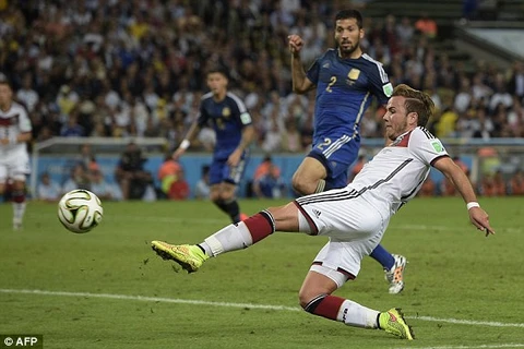 Đức-Argentina 1-0: Goetze đưa tuyển Đức lên đỉnh thế giới