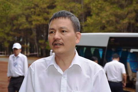 Ông Lại Xuân Thanh, Chủ tịch Hội đồng thành viên Tổng Công ty Cảng hàng không Việt Nam. (Ảnh: Việt Hùng/Vietnam+)