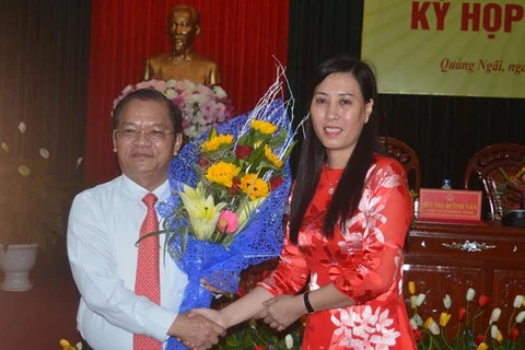 Bà Bùi Thị Quỳnh Vân được bầu làm Phó Bí thư Tỉnh ủy Quảng Ngãi