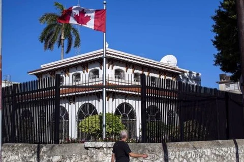 Đại sứ quán Canada tại Cuba. (Nguồn: AP)