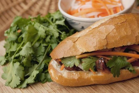 Bánh mì Việt Nam - món ăn vặt hảo hạng nhất thế giới. (Nguồn: BBC)