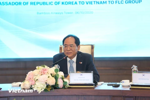 Đại sứ Hàn Quốc tại Việt Nam Park Noh Wan. (Ảnh: PV/Vietnam+)
