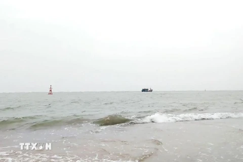 Cứu nạn một tàu cá gặp nạn trên biển Quảng Bình. Ảnh minh họa. (Nguồn: Võ Dung/TTXVN)