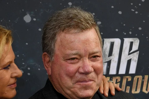 Tài tử William Shatner, người đóng vai thuyền trưởng James T. Kirk trong loạt phim truyền hình kinh điển đình đám "Star Trek." (Nguồn:phys.org)