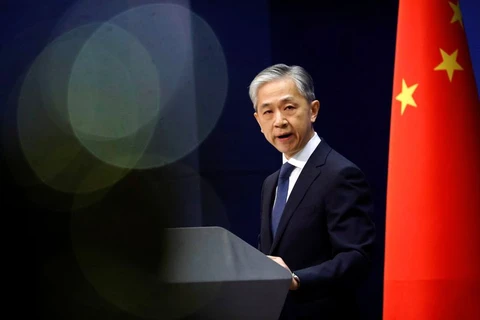 Phát ngôn viên Bộ Ngoại giao Trung Quốc Uông Văn Bân. (Nguồn: Reuters)